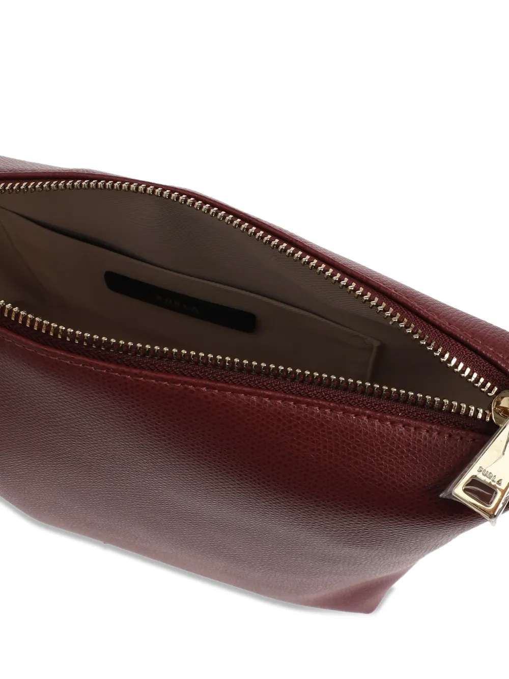 Furla Tonie leren schoudertas Rood