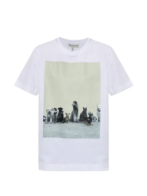 MUNTHE Nyla photographic-print T-shirt