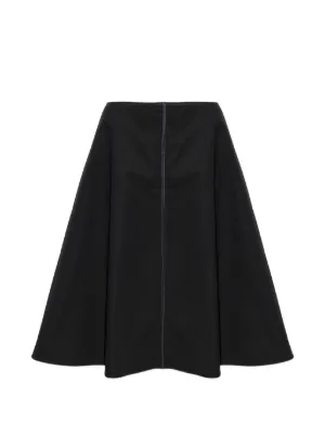 Sacai ジップディテール スカート | ブルー | FARFETCH JP