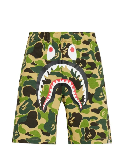A BATHING APE® Shark camouflage-print shorts