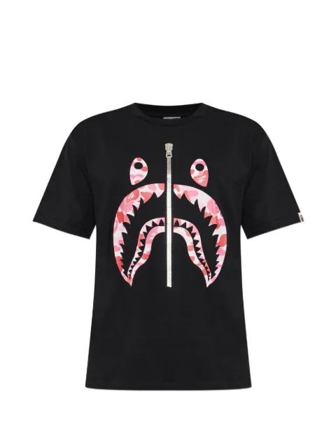 A BATHING APE® Shark camouflage-print T-shirt