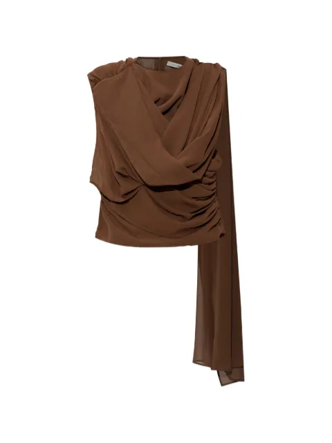Gestuz GZdarly draped sleeveless top