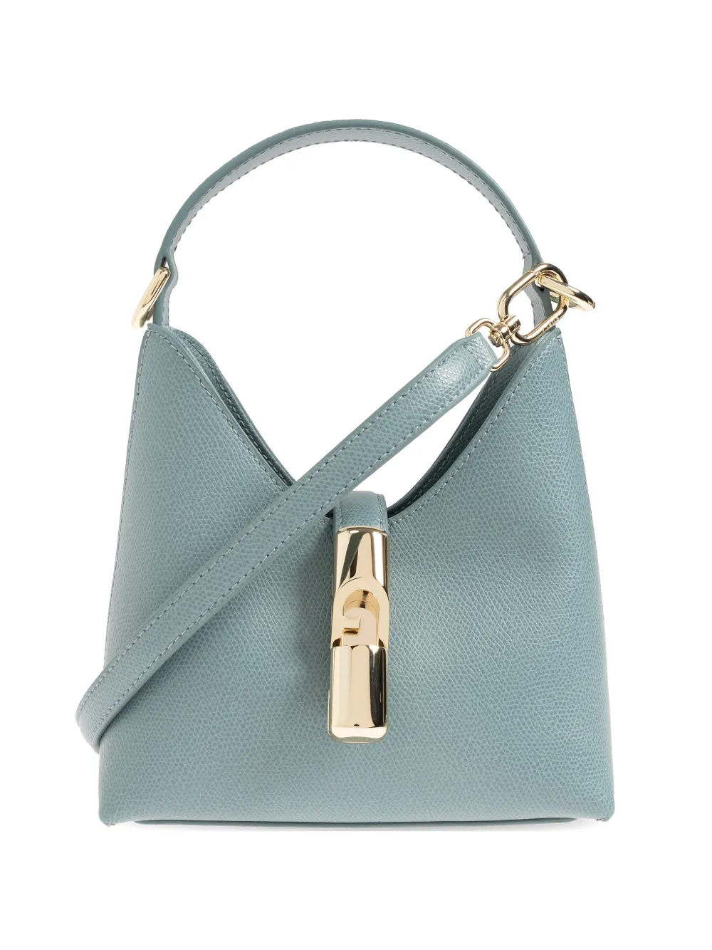Furla mini Iride leather tote bag - Blu