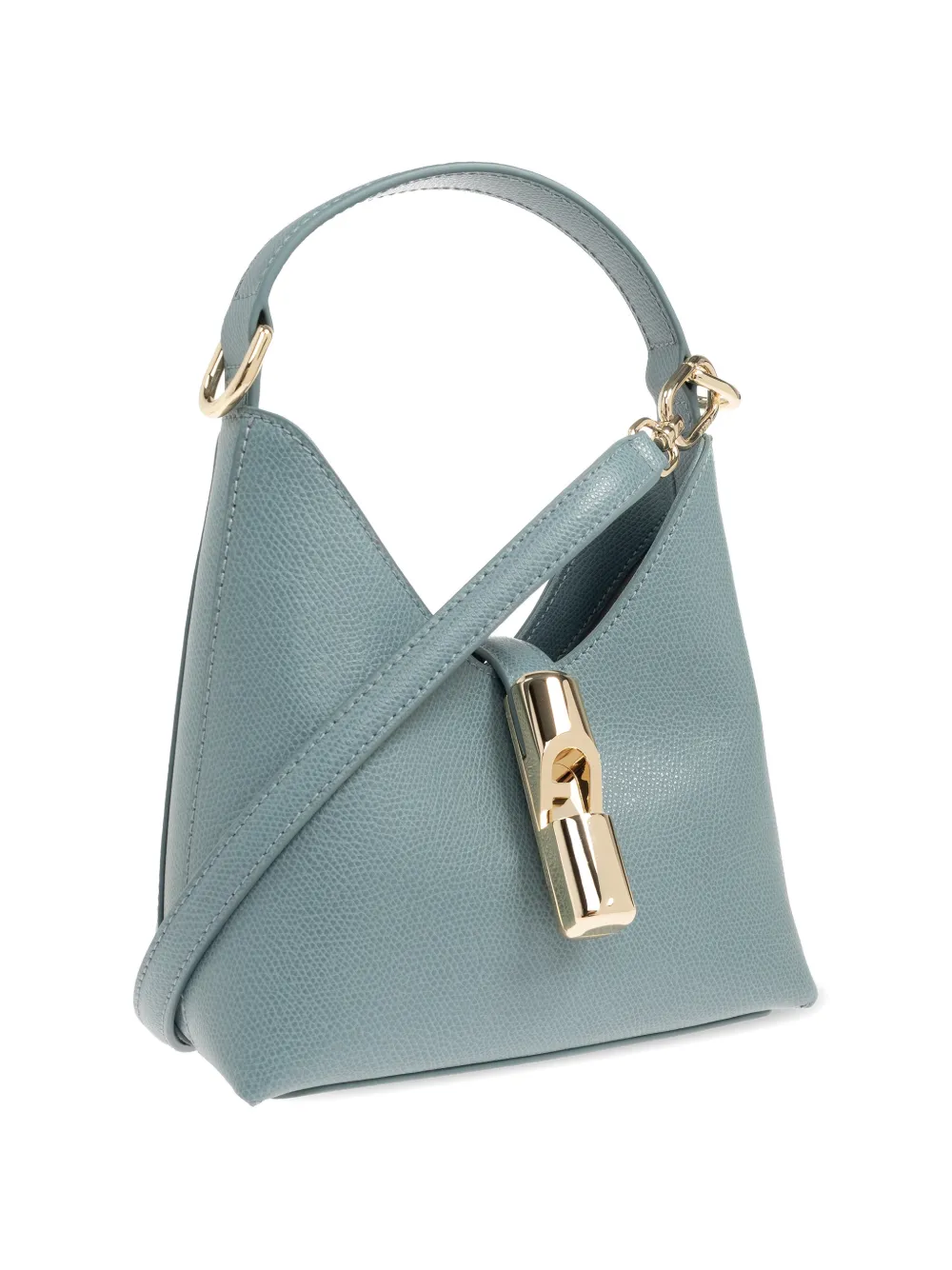 Furla Kleine Iride leren shopper Blauw
