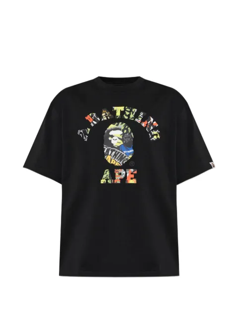 A BATHING APE® logo-print T-shirt