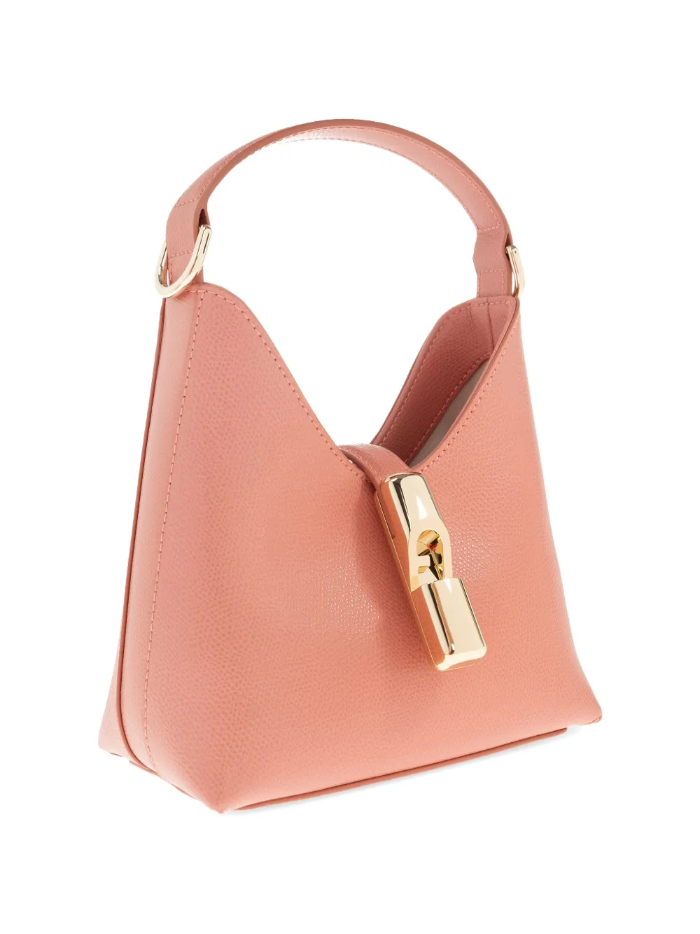 Furla Iride leren mini-shopper Roze