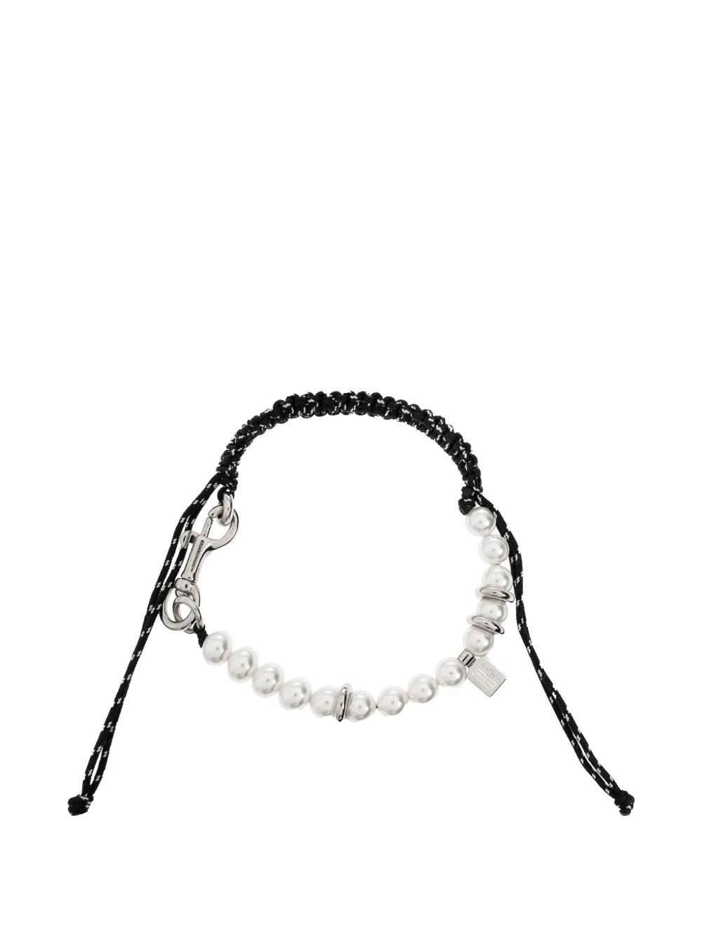 Balenciaga Collana Malibu con perle - Argento