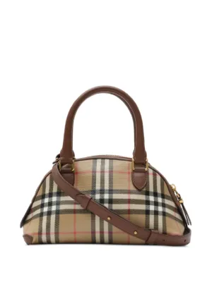 Burberry Medium Check Tote Bag | Brown | FARFETCH