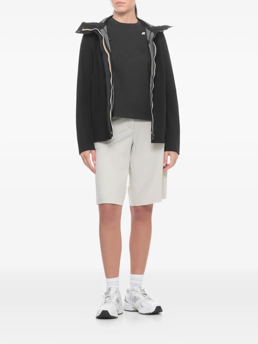  K-way Madalina Hooded Jacket - Noir 