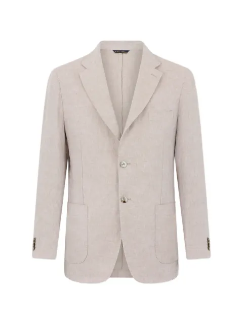 Brooks Brothers single-breasted linen blazer