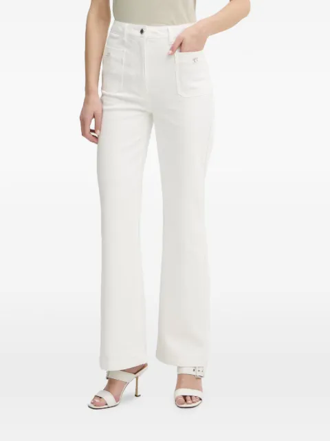 Morgan patch-pocket jeans