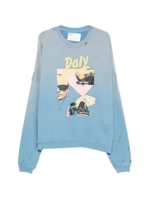 Paly crew-neck graphic-print sweatshirt