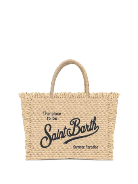 MC2 Saint Barth Kids Vanity fringed-trim mini tote bag