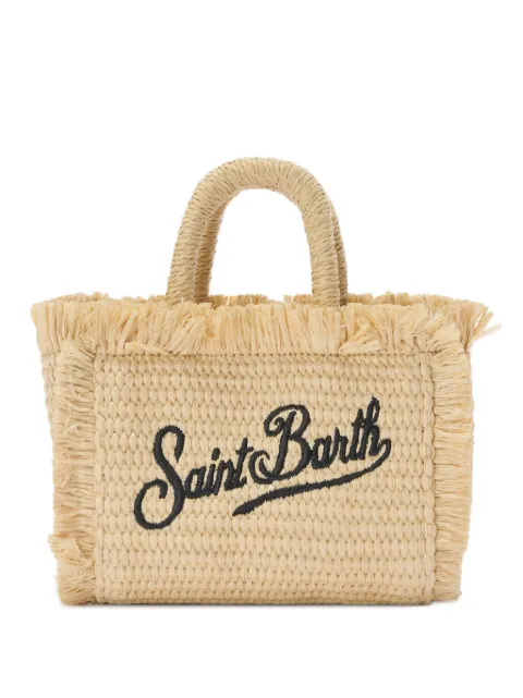 MC2 Saint Barth Vanity straw effect micro bag