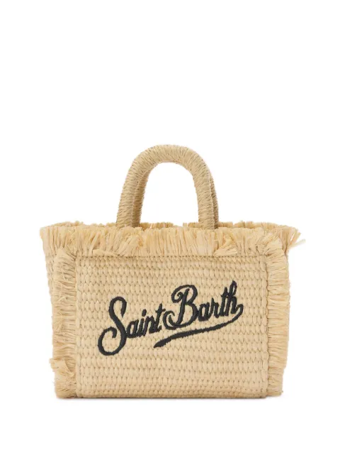 MC2 Saint Barth Vanity straw effect micro bag