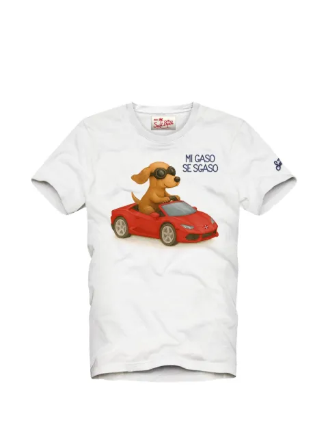 MC2 Saint Barth Kids Mi Gaso Se Sgaso cotton T-shirt