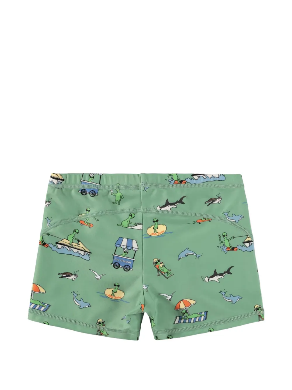 Molo Norton swim shorts - Verde
