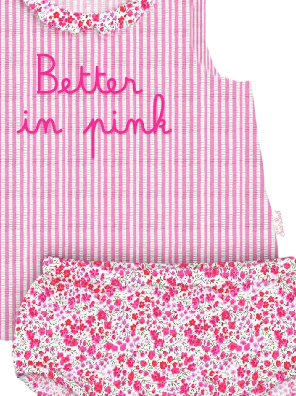 MC2 Saint Barth Kids Abbie blouse (set of two pieces) Roze
