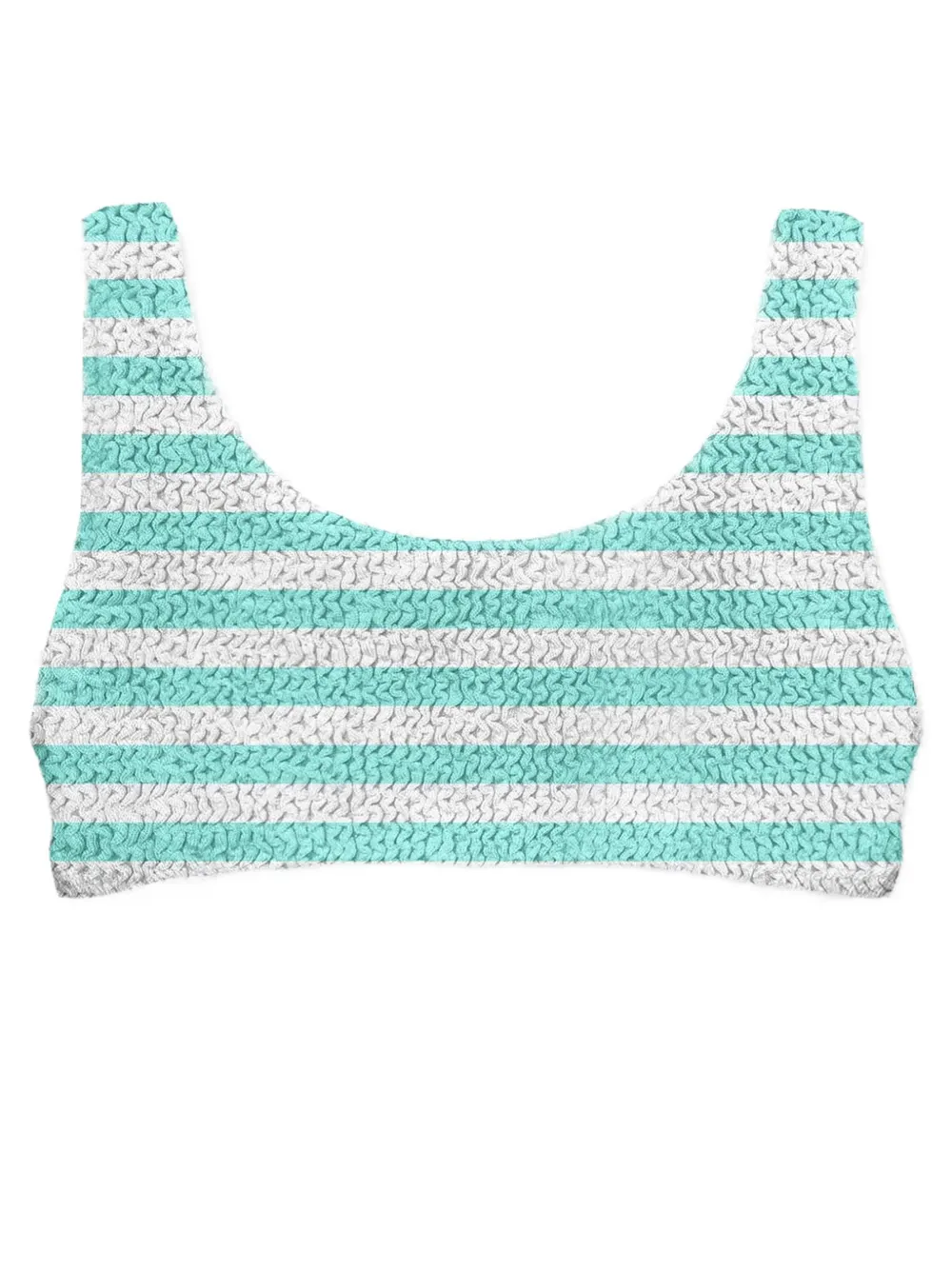  Mc2 Saint Barth Kids Striped Bikini - Azul 