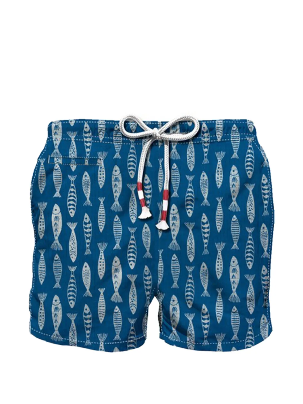 MC2 Saint Barth Kids Caprese Jr zwembroek met grafische print Blauw