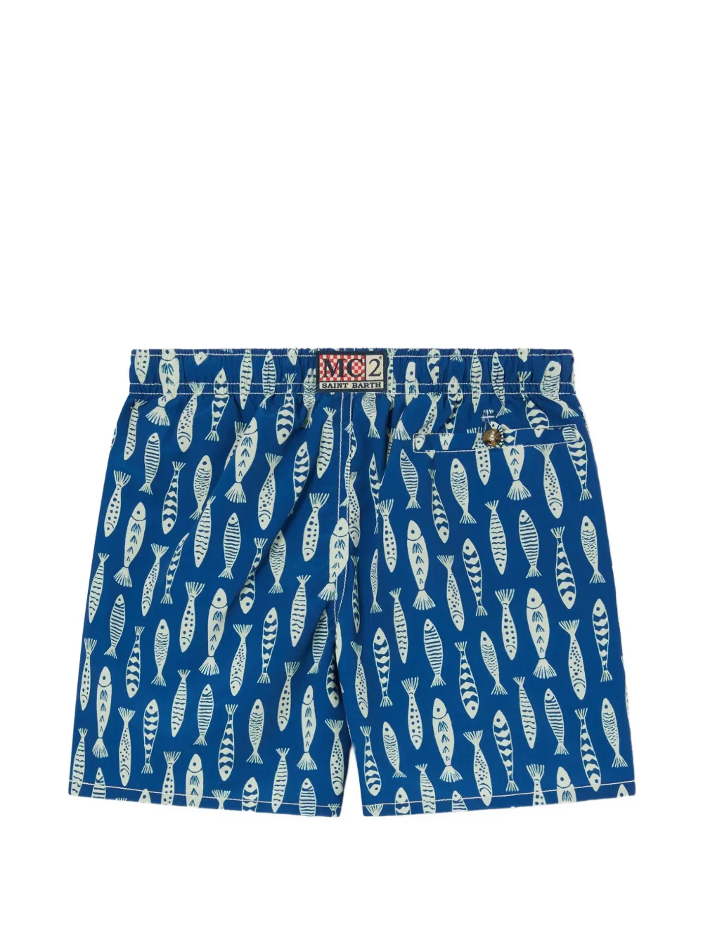 MC2 Saint Barth Kids Caprese Jr zwembroek met grafische print Blauw
