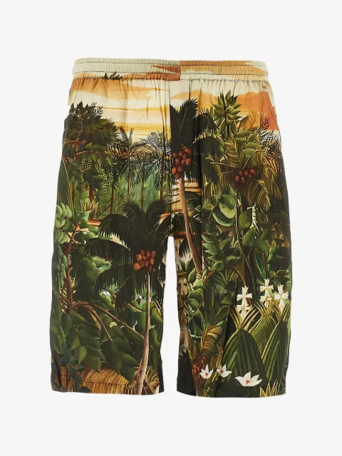 Endless Joy Subak tropical-print shorts