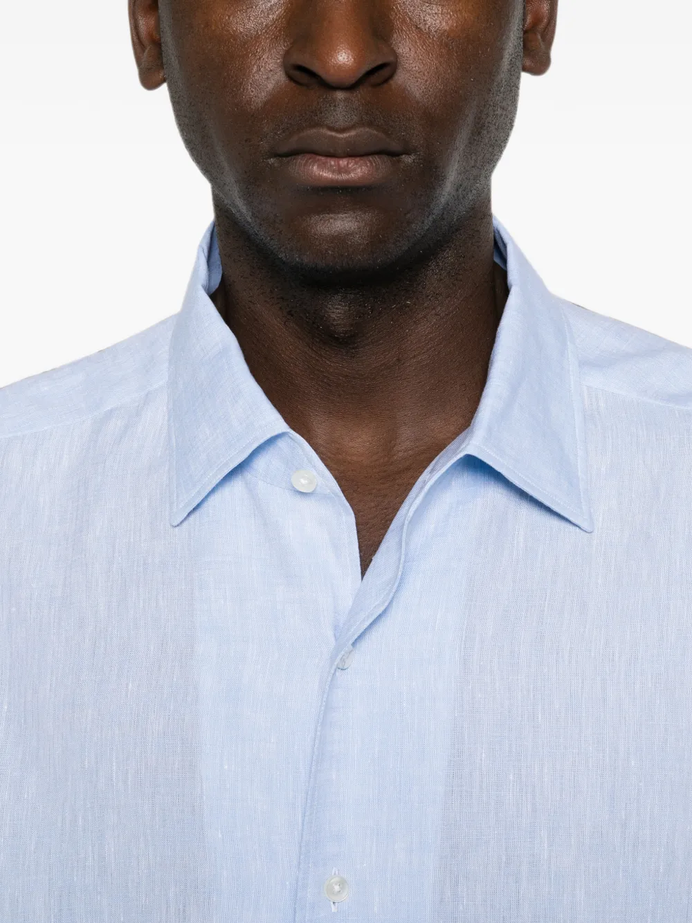 Zegna Button-up overhemd Blauw