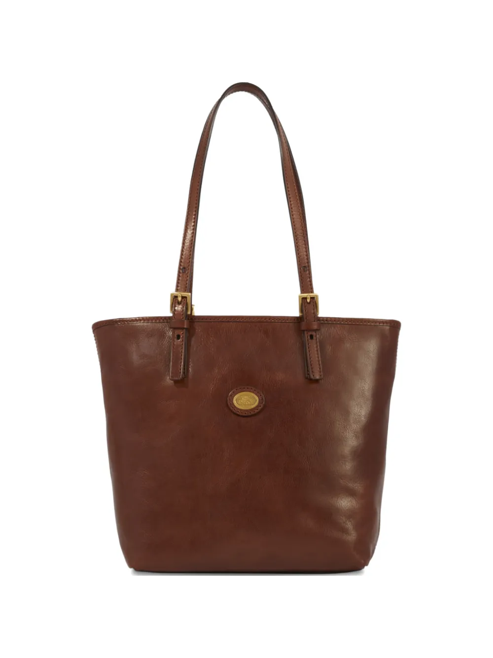 The Bridge Borsa tote con fibbia - Marrone