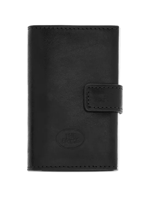 The Bridge leather press-stud cardholder