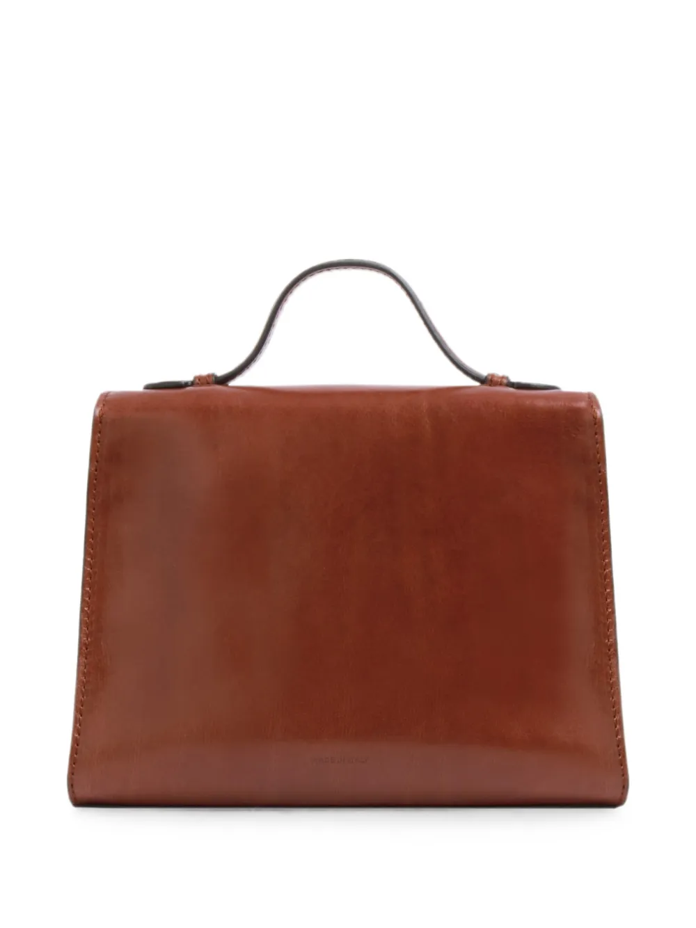 The Bridge Leren shopper Bruin