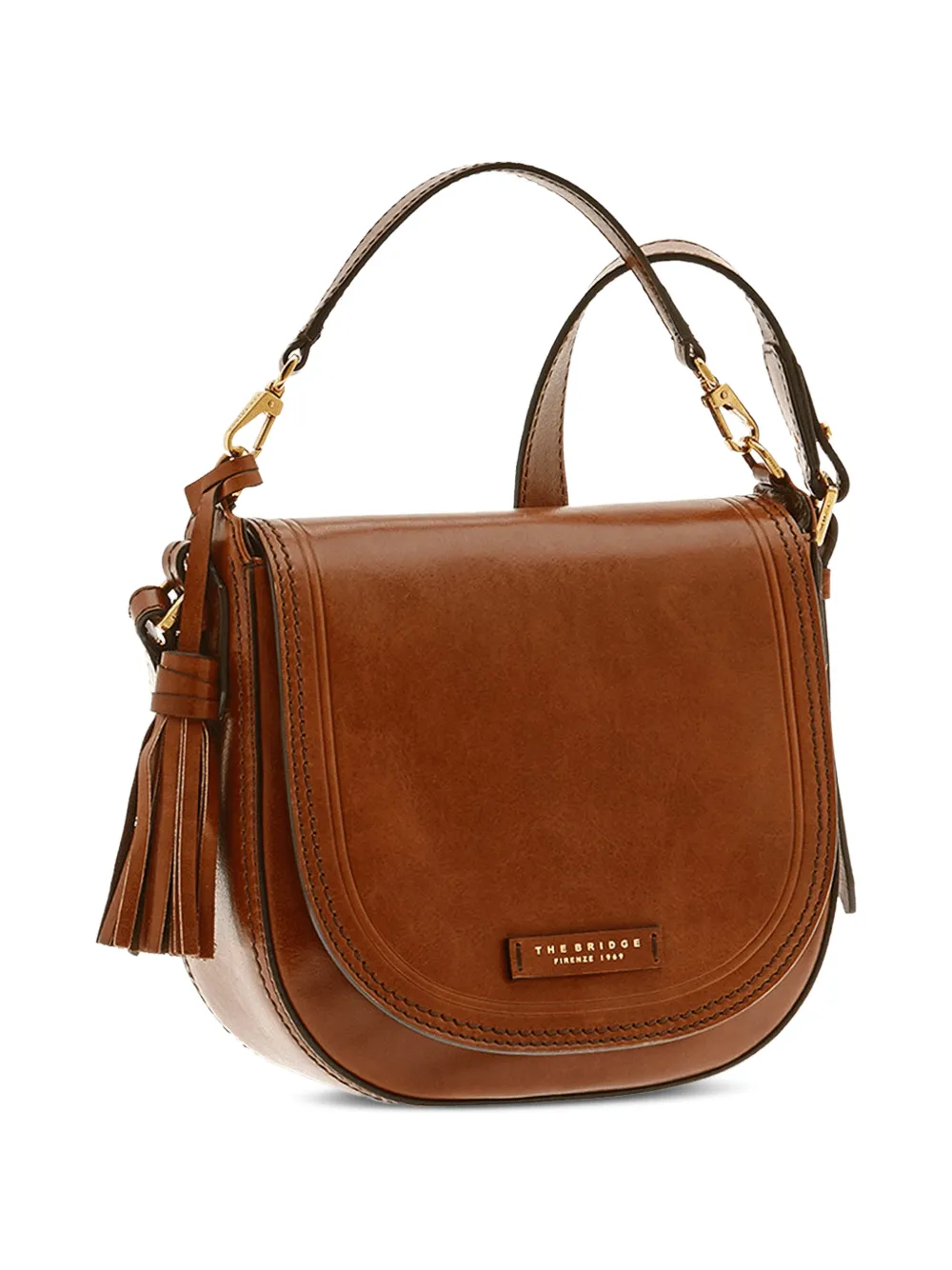 The Bridge Borsa a tracolla con nappa - Marrone
