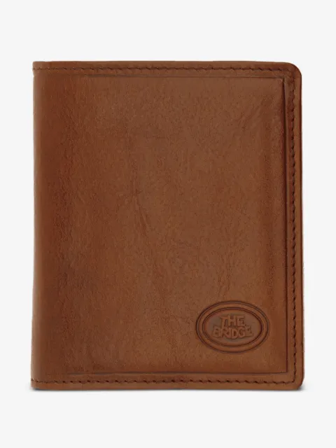 The Bridge logo-embossed leather wallet
