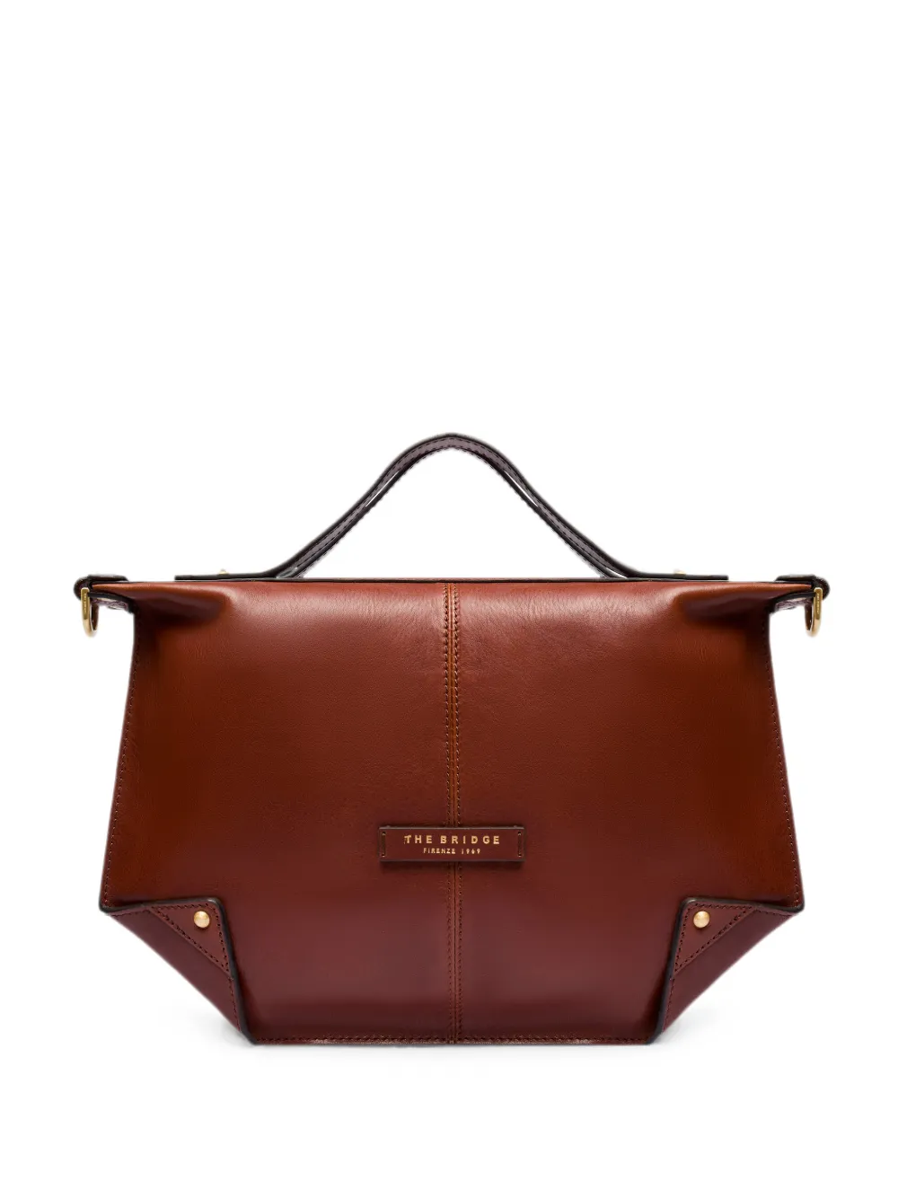 The Bridge Borsa a tracolla con zip - Marrone