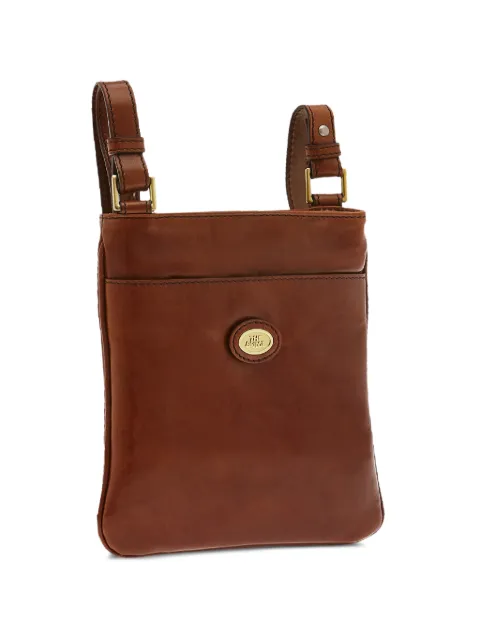 The Bridge zip-fastening leather messenger bag