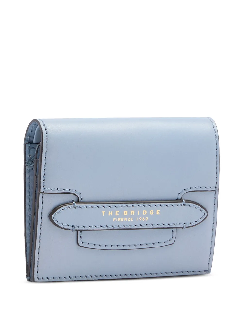  The Bridge Cartera Con Logo Estampado - Azul 