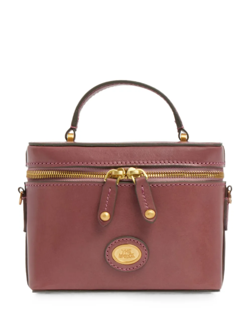 The Bridge Story mini leather bowling bag - Rosa