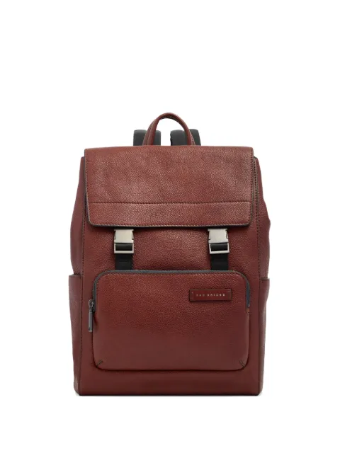 The Bridge foldover-top pocket-detail backpack