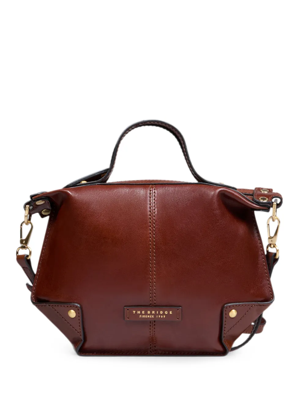The Bridge sac cabas Unica en cuir - Marron The Bridge sac cabas Unica en cuir - Marron