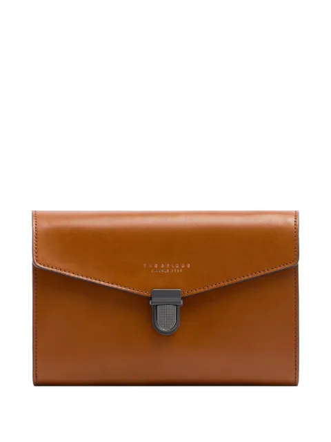 The Bridge leather wrist-strap clutch bag