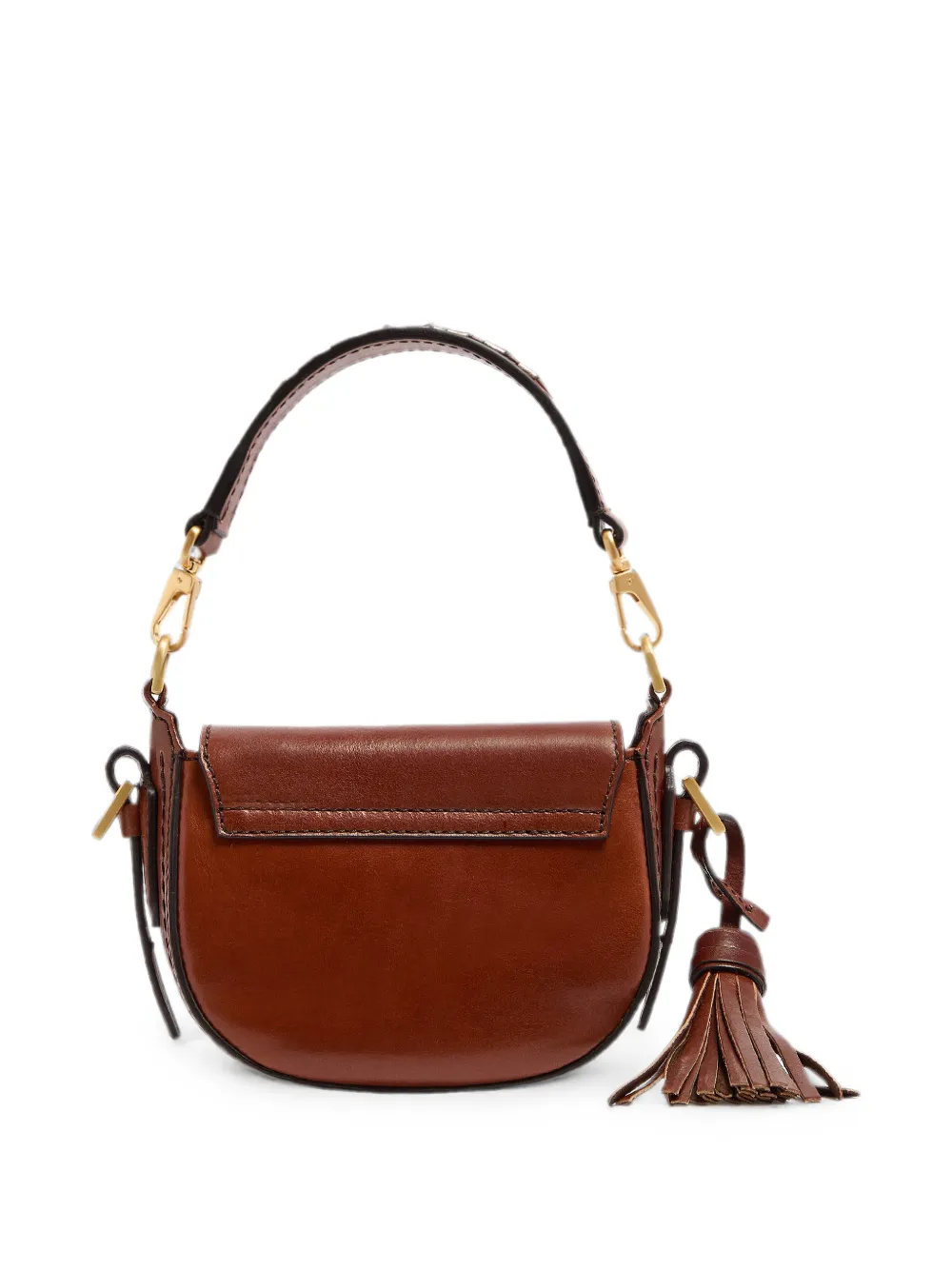 The Bridge Pearl District Holiday Edition leren schoudertas Bruin