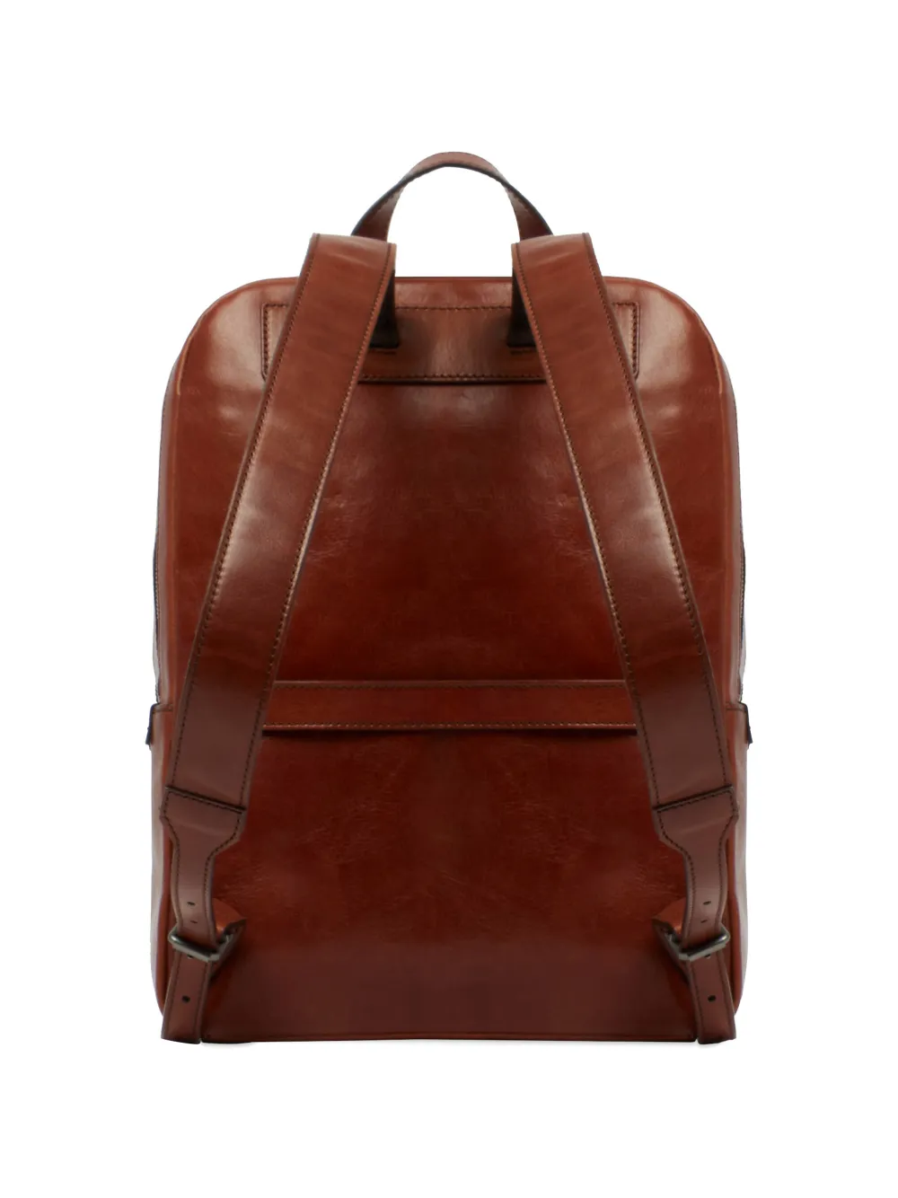 The Bridge Rugzak met gespdetail Bruin