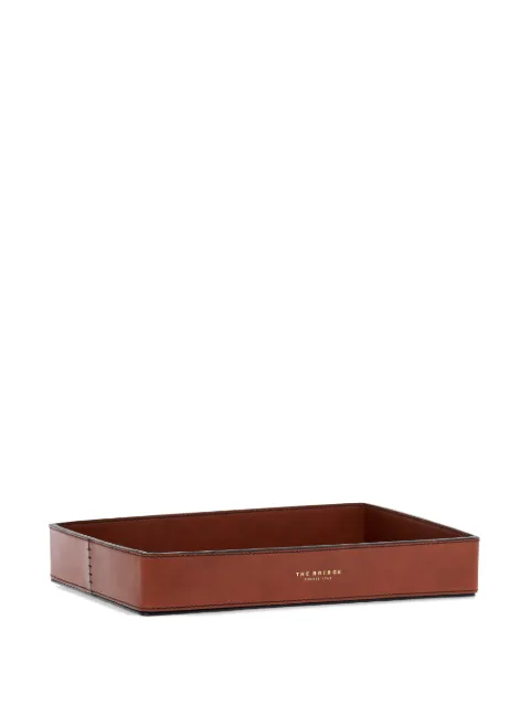 The Bridge leather tray