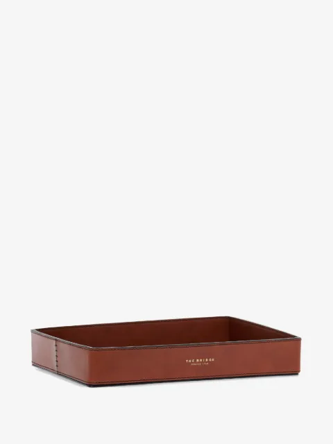 The Bridge leather tray
