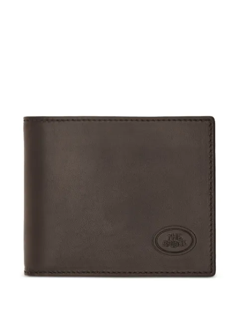 The Bridge logo-debossed leather wallet