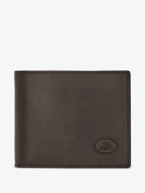 The Bridge logo-debossed leather wallet