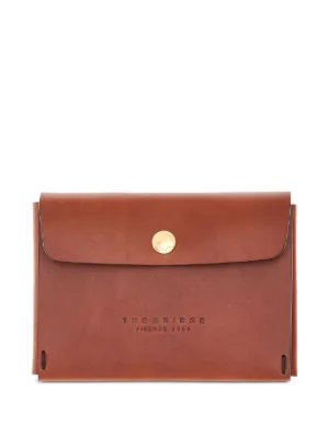 The Bridge レザー 財布 | ブラウン | FARFETCH JP