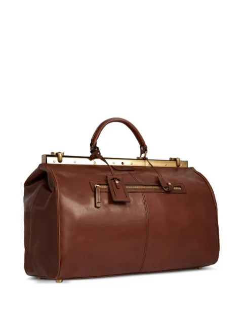 The Bridge leather frame holdall