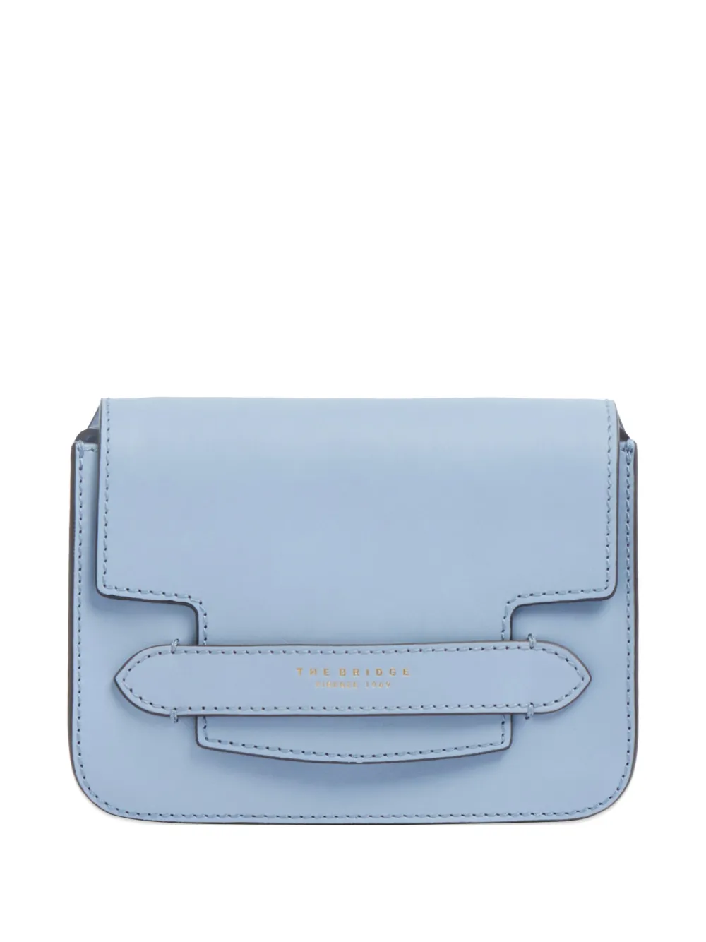 The Bridge leather cross body bag - Blu