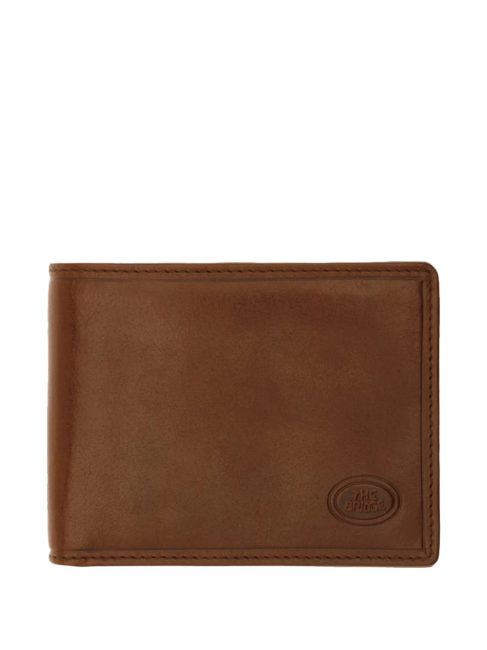 The Bridge Story Uomo Logo-debossed Leather Wallet In Brown