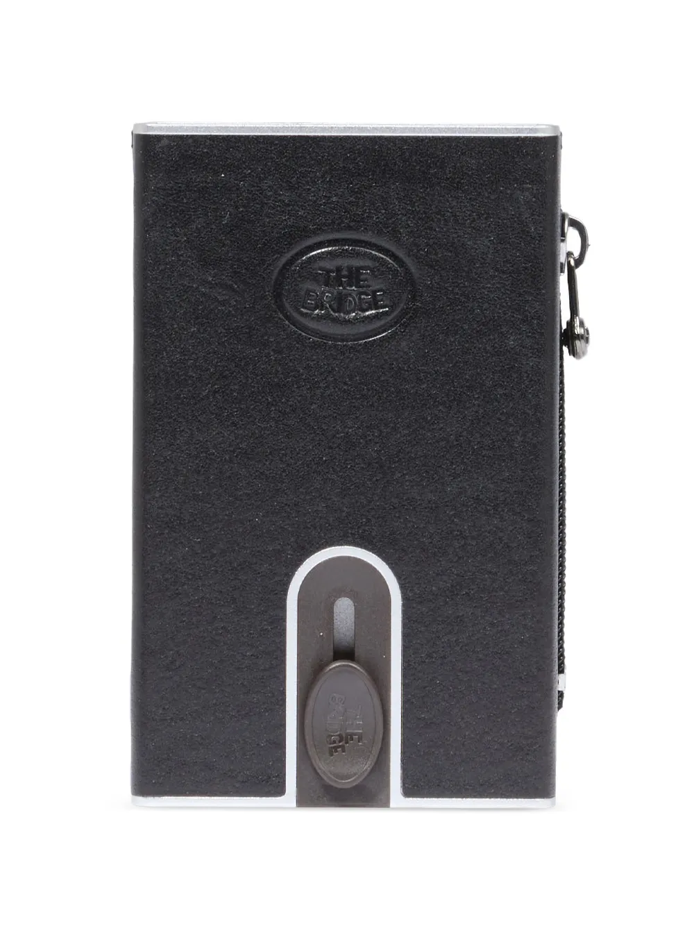 The Bridge Story Rfid-protected Leather Cardholder In Black